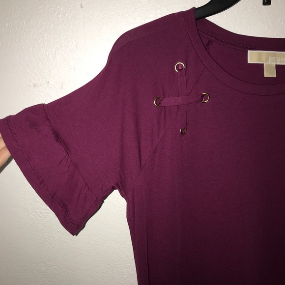 Michael Kors Magenta Tee - Picture 2 of 5